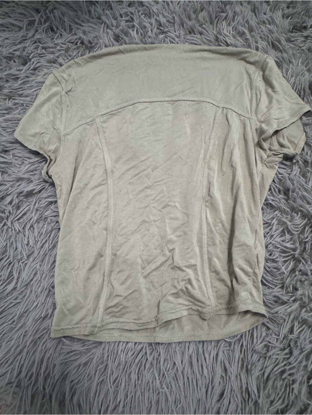 YoungLA Women’s Short Sleeve Tee in Light Taupe